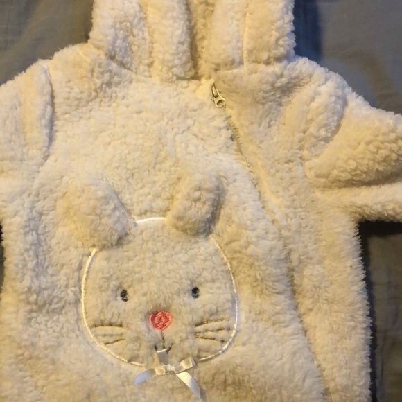 Baby Fuzzy Pram - Brand: Little Joy, white, size 0-3months - Picture 2 of 9